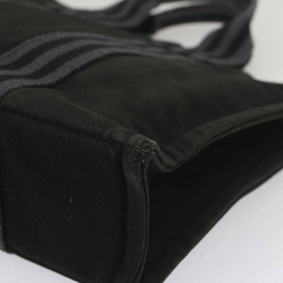 AUTHENTICITY GUARANTEED HERMES Fourre Tout PM Hand Bag Canvas Black - Picture 9 of 16